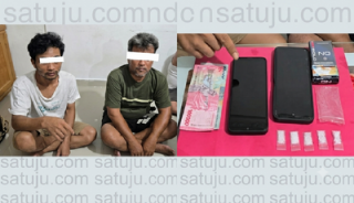 Laporan Warga Membuka Jejak Sabu, Dua Pria Diciduk Polsek Mandau