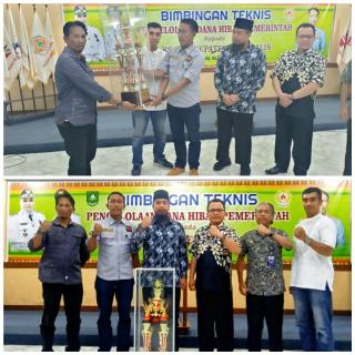 Pemkab Bengkalis Buka Acara Bimtek Tata Kelola Keuangan Komite Olahraga Nasional Indonesia