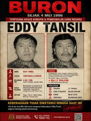 Aset Eddy Tansil Rp51,6 Miliar Berhasil Dipulihkan, Sang Buronan Masih Misterius