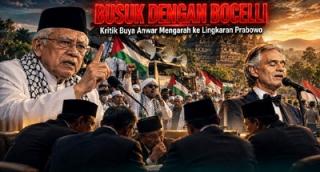 Busuk dengan Bocelli: Kritik Buya Anwar Mengarah ke Lingkaran Prabowo