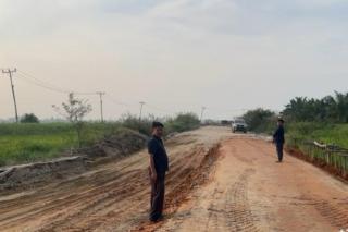 Jalan Sontang-Duri Kembali Fungsional, Pemprov Riau Tuntaskan Penanganan Titik Kerusakan