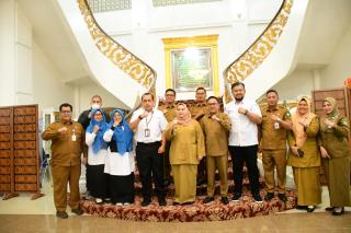 Bupati Kasmarni Terima Audiensi Kepala BPJS Kesehatan Cabang Dumai