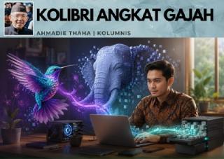 Colibrì Bikin AI Raksasa Jalan di Laptop 25 GB RAM