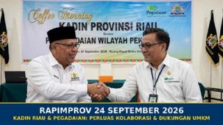 Kadin Riau dan Pegadaian Siapkan MoU, UMKM Jadi Sasaran Kolaborasi