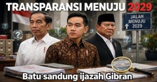 Batu Sandung Ijazah Gibran: Dokumen, Kekuasaan, dan Ujian 2029