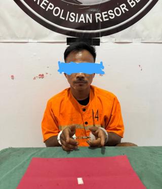 Pengedar Sabu di Mandau Ditangkap Saat Bersembunyi di Rumah