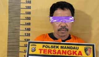 Aniaya Istri di Mandau, Pria Positif Urine Ditangkap Polisi