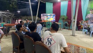 Hari Bhayangkara ke-80, Polres Bengkalis Rangkul Warga Lewat Nobar Bersama