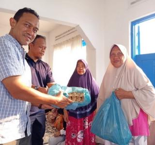 HUT ke-81 RI, Bea Cukai Bengkalis Salurkan Bantuan ke 35 Warga