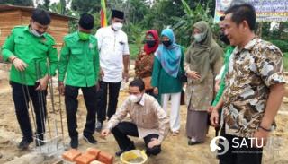 Hendri Munief Hadiri Peletakan Batu Pertama Gedung Tahfidz  Al Quran AT - TIN Raudatul Jannah