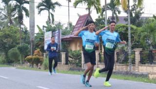 Fun Run Hari Bhayangkara ke-80 Polres Bengkalis Satukan Ribuan Peserta