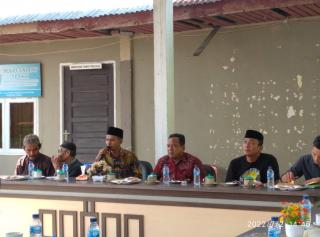 Terima Aduan Masyarakat, BPD Pangkalan Batang Gelar Rapat Terkait Pembangunan Makam Bersejarah