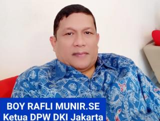 Boy Rafli Munir Ketua Partai UKM DPW DKI Jakarta Tekankan Pembenahan PKL
