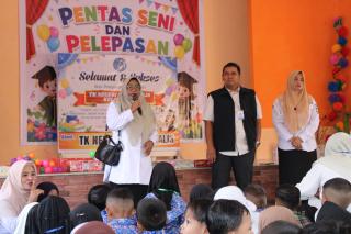 Dinas Pendidikan Bengkalis dan BPMP Riau Monitoring Pelaksanaan MPLS Ramah di Sejumlah PAUD