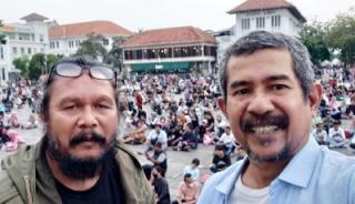 Road Show Terakhir TISI Tahun 2024, Nonton Baca Puisi dan Musikalisasi Dapat Buku dan Uang Jajan Bakso di Kota Tua