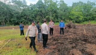 Polres Bengkalis Kawal Ketahanan Pangan, Desa Kelebuk Siapkan Lahan Jagung 1 Hektare