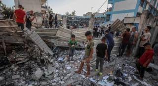 4 Sekolah di Gaza Digempur Israel dalam 4 Hari