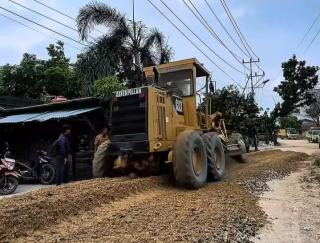Pemko Pekanbaru Mulai Perbaiki Jalan Tanjung Batu, Jalur Alternatif ke Pelabuhan Sungai Duku