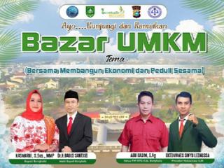 FW-RPG & Dema ISNJ Gelar Bazar UMKM: Ada Penggalangan Dana Palestina, Bencana Alam Sumatera dan Aceh