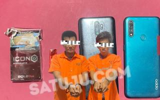 Satresnarkoba Polres Bengkalis Tangkap Dua Terduga Pengedar Sabu di Dua Lokasi Berbeda
