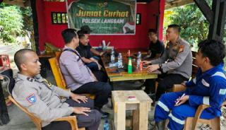 Jumat Curhat: Narkoba hingga Judi Online Meresahkan, Warga Langgam Tagih Langkah Polisi