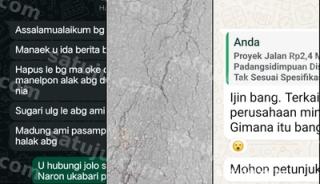 Berita Proyek Jalan Rp2,4 Miliar Diminta Takedown, Redaksi: PUTR Wajib Bertanggung Jawab, Publik Berhak Tahu
