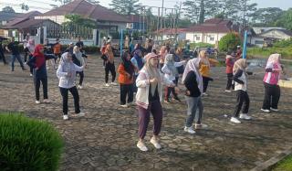 Pegawai Dinkes Bengkalis Gelar Senam Pagi Bersama, Tingkatkan Kebugaran dan Semangat Kerja