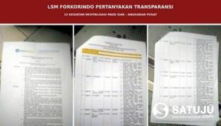 22 Kegiatan Anggaran APBN: LSM Sulit Akses Informasi, Revitalisasi PAUD Siak Disorot