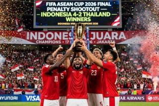 Indonesia Juara FIFA ASEAN Cup 2026, Thailand Takluk di Adu Penalti