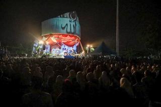 Ribuan Jamaah Padati Tabligh Akbar Habib Husein Jafar di Hari Jadi ke-514 Bengkalis