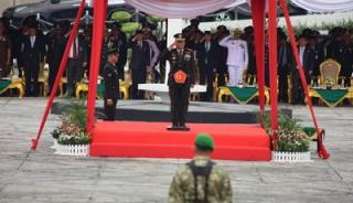 HUT TNI ke-81 di Pekanbaru, Kepercayaan Rakyat Jadi Amanah