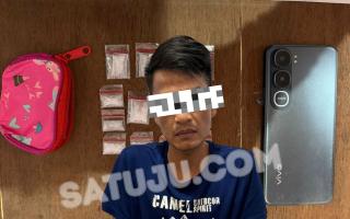 Satresnarkoba Polres Bengkalis Tangkap Terduga Pengedar Sabu di Mandau, Sita 15 Paket Narkotika