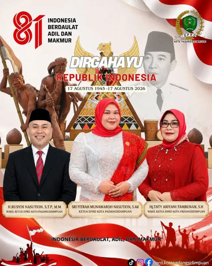 DPRD PADANGSIDIMPUAN: HUT KEMERDEKAAN INDONESIA, 