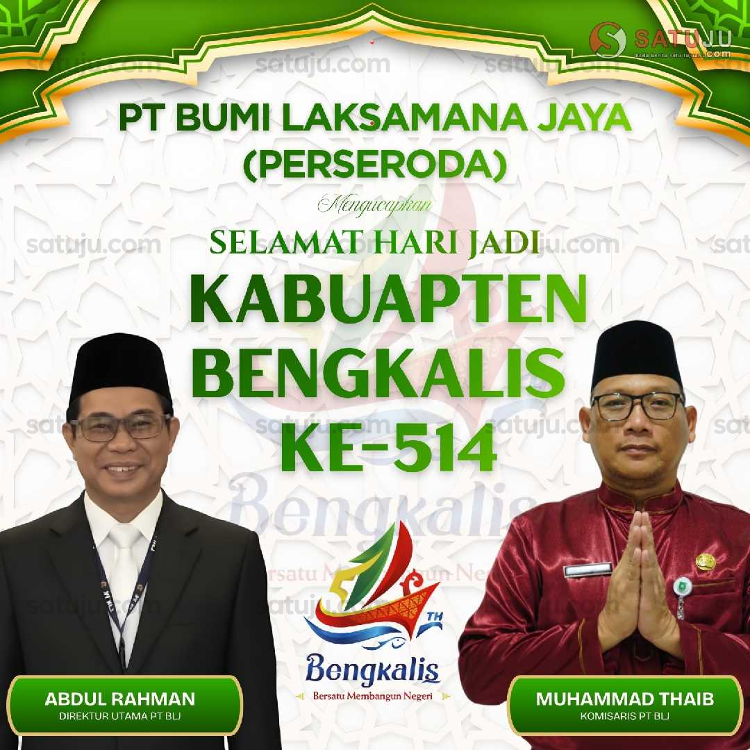 HUT KABUPATEN BENGKALIS, PT BLJ