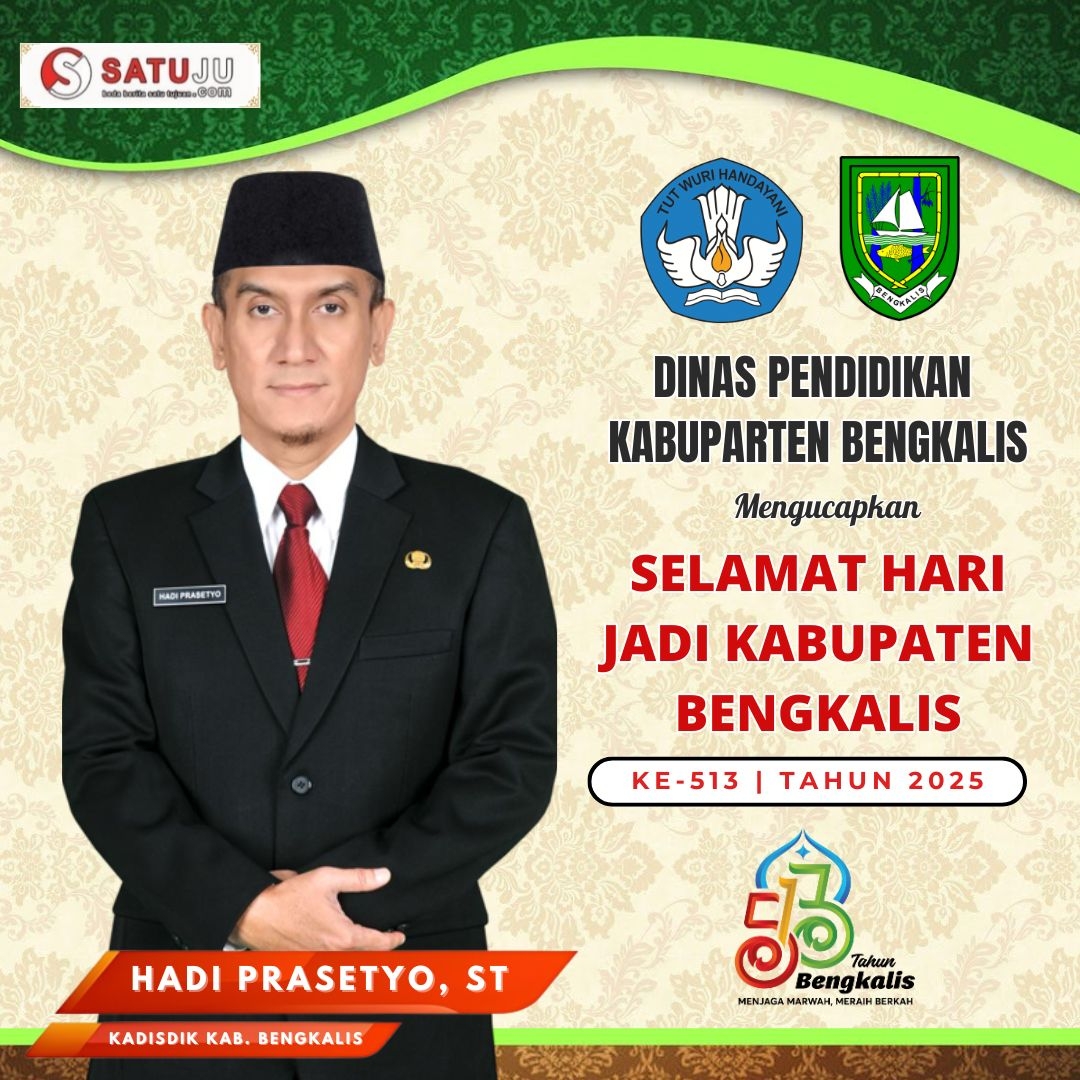 HUT KE-513 Ucapan Kadisdik Kabupaten Bengkalis 