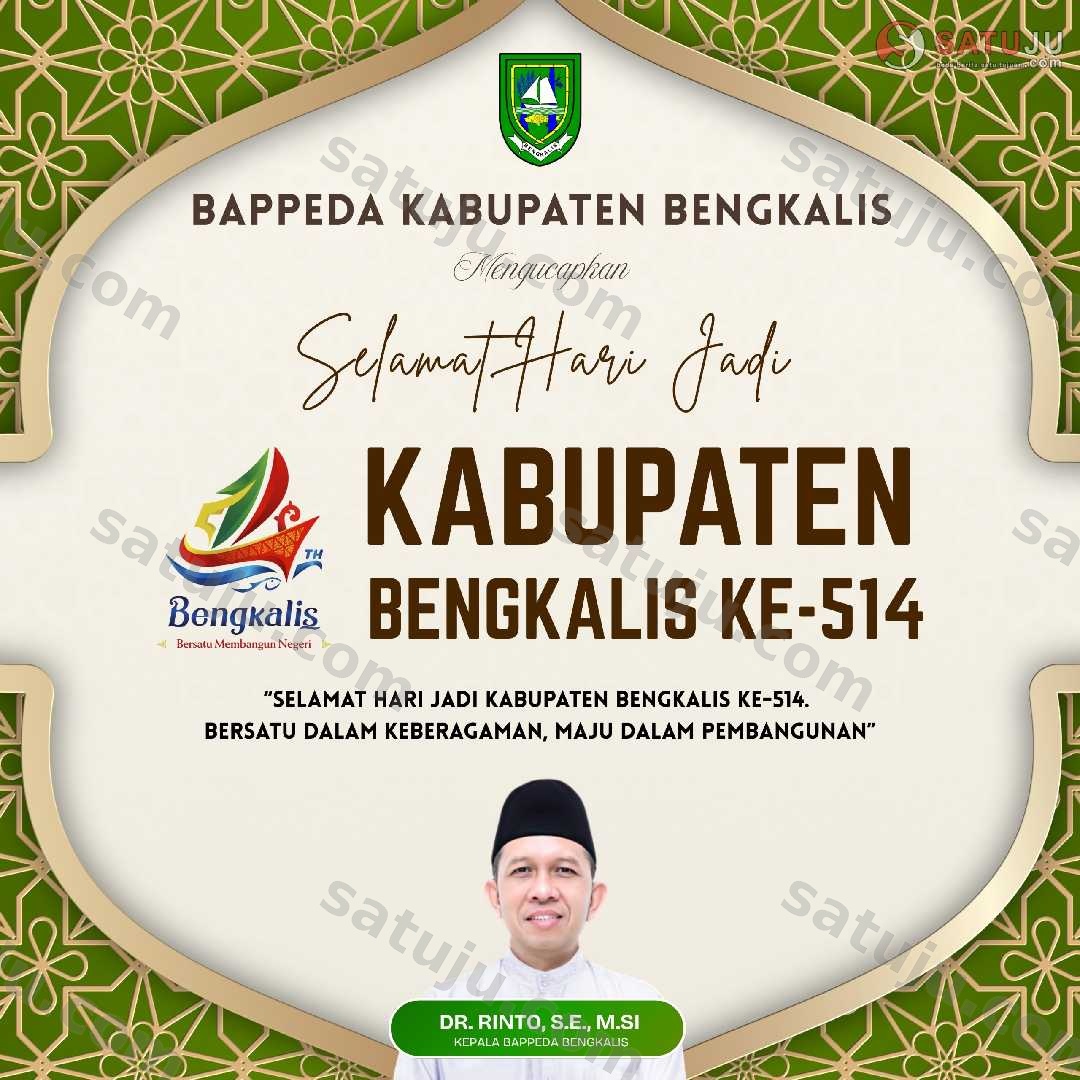 HUT Bengkalis ke513 Bappeda Bengkalis 